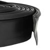 vidaXL Garažo durų sandarinimas Juoda 52 x 2 mm 5,5 m PVC