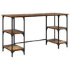 vidaXL Stalas Senovinis medis 140 x 50 x 75 cm Apdirbta mediena