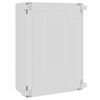 vidaXL Control Cabinet Pilka 47 x 20 x 60 cm ABS plastikas