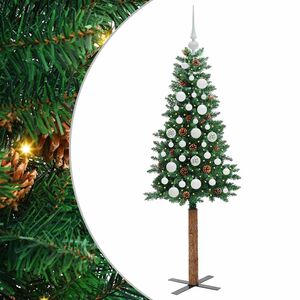vidaXL Lieknas Kalėdų eglutė Žalia 150 cm PVC ir kietasis pu&scaron;ų medis