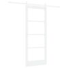 vidaXL Slankios durys ORKDAL Balta 83 x 202 cm