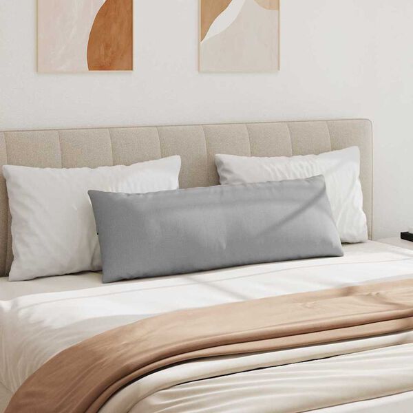 vidaXL Sofa Pagalvės 2 pcs Debesų pilka 120 x 40 cm audinys