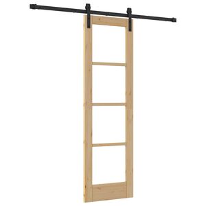 vidaXL Slankios durys ORKDAL Natūrali 61 x 198,5 cm