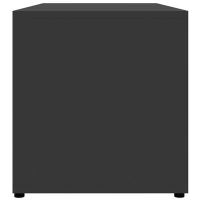 vidaXL Televizoriaus spintelė, pilkos spalvos, 80x34x36cm, MDP