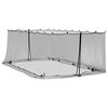 vidaXL Uodų tinklelį pavėsinei 220 mesh Juoda 6 x 3 x 2 m Poliesteris