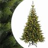 vidaXL Dirbtinė Sulankstoma Kalėdų Eglutė 120 cm 150 LED &Scaron;ilta balta