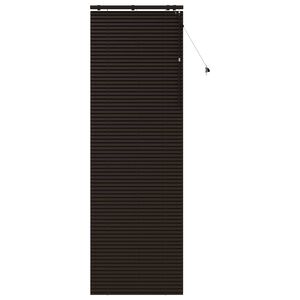 vidaXL Venecijos žaliuzės Tamsiai rudas 70 x 250 cm 35 mm