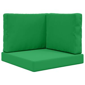 vidaXL Lauko sofa pagalvėlė Poliesteris Žalia 60 x 60 cm