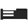 vidaXL Televizoriaus spintelė, juodos spalvos, 100x35x40cm, mediena