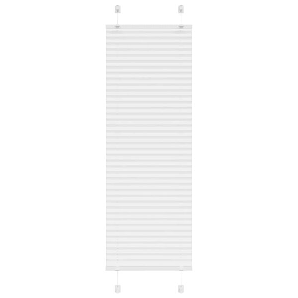 vidaXL plisuota žaliuze balta 50x150 cm audinio plotis 49,4 cm