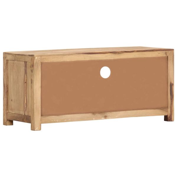 vidaXL TV spintelė, 88x35x40cm, rausvosios dalbergijos masyvas