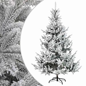 vidaXL Dirbtinė Sulankstoma Kalėdų Eglutė 120 cm PVC ir metalas