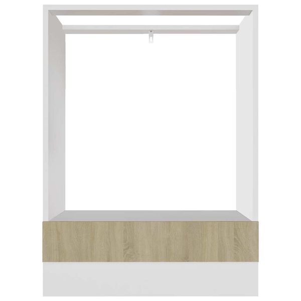 vidaXL Spintelė orkaitei, “Riga", ąžuolo, 60x46x81, 5cm