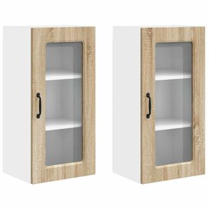 vidaXL Indaplovės plok&scaron;tė Kalmar 2 pcs Sonoma ąžuolas 40 x 31 x 80 cm