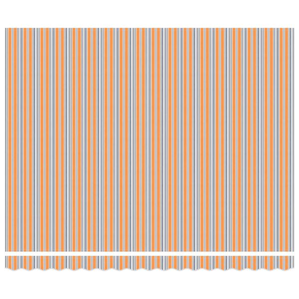 vidaXL I&scaron;traukiama markizė Mėlynas ir Oranžinis 400 &times; 300 cm