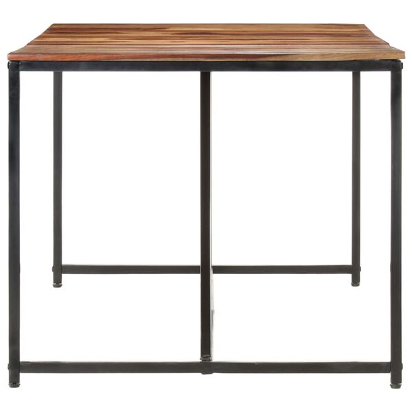 vidaXL Valgomojo stalas, 180x90x76cm, medienos masyvas