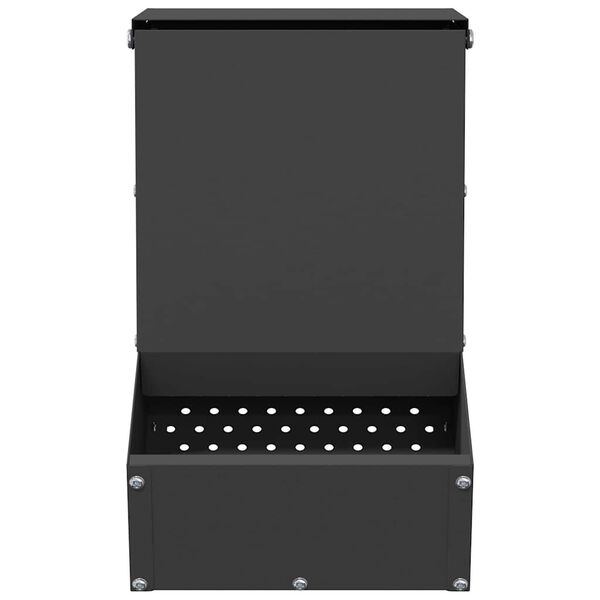 vidaXL Triu&scaron;ių &scaron;ėrimo priemonė Juoda 17,5 x 26 x 28,5 cm