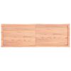vidaXL Stalvir&scaron;is, &scaron;viesiai rudas, 160x50x(2-4) cm, medienos masyvas