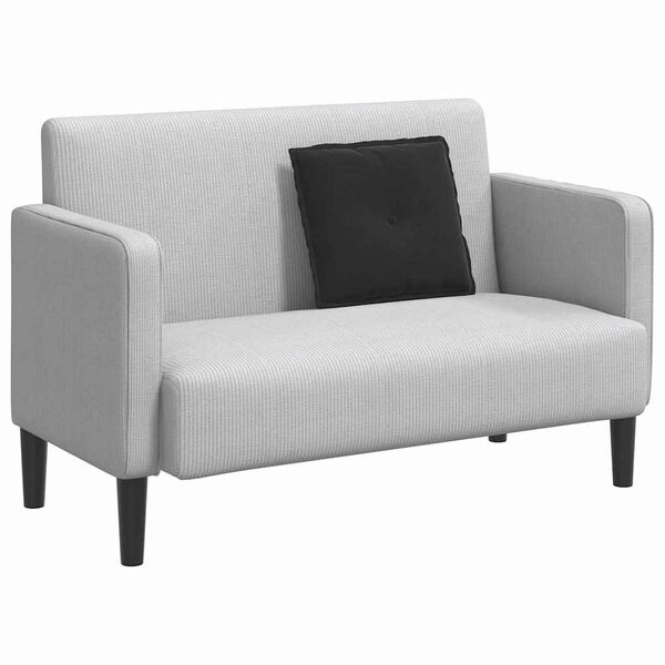 vidaXL Apsaugos Pagalvė Juoda 50 x 45 cm Kordūrinis audinys