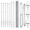 vidaXL Hexagonal Fence with Post 10 x 1,5 m Galvanizuotas plienas