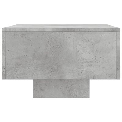 vidaXL Kavos staliukas, betono pilkas, 100x49,5x31cm, apdirbta mediena