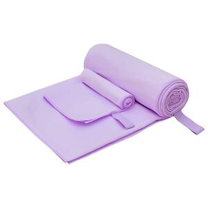 vidaXL Sporto rank&scaron;luosčių rinkinys 2 pcs Violetinė audinys