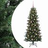 vidaXL Dirbtinė kalėdinė eglutė su rutuliuku 180 cm 300 LED