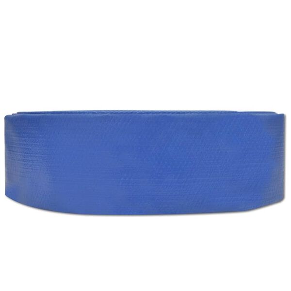 vidaXL Plok&scaron;čia žarna, PVC, 100m, 2"