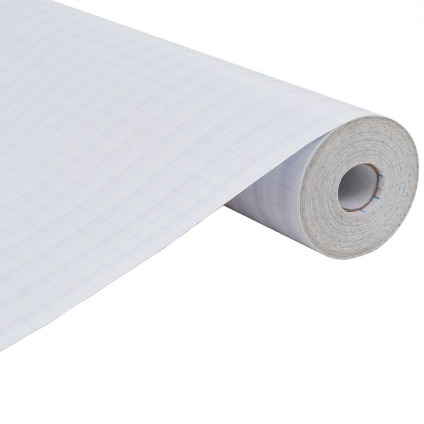 vidaXL Langų plėvelė, 0,9x20m, PVC, matinė, dryžuota