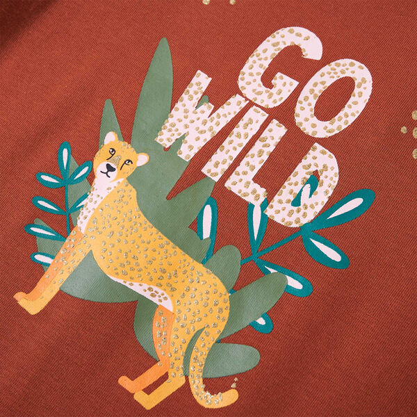 Vaiki&scaron;ki mar&scaron;kinėliai ilgomis rankovėmis, smėlio spalvos, 128 dydžio