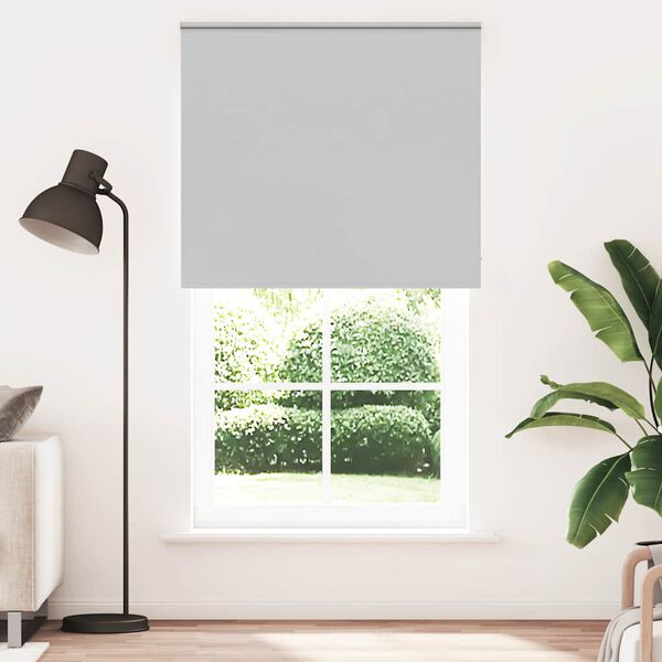 vidaXL Roletas Blackout smėlio &scaron;viesiai pilka 135x210cm Audinio plotis
