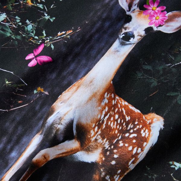 Vaiki&scaron;ka suknelė ilgomis rankovėmis, tamsiai mėlynos spalvos, 104