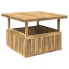 vidaXL Balta 108,5 x 110 x 75/44,5 cm