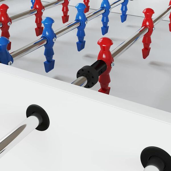 vidaXL Futbolo stalo žaidėjai 22 pcs Mėlyna ir raudona