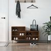vidaXL Spintelė batams, ruda ąžuolo, 102x36x60cm, apdirbta mediena