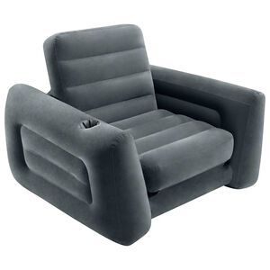 Intex I&scaron;skleidžiama sofa, tamsiai pilkos spalvos, 117x224x66cm