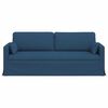 vidaXL Sofa Mėlyna 198 x 78 x 80 cm audinys