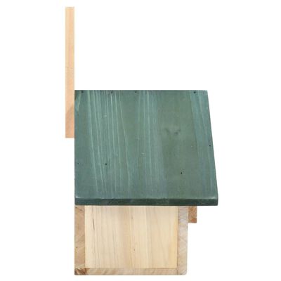 vidaXL Inkilai paukščiams, 4vnt., 24x16x30cm, eglės mediena