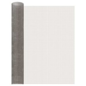 vidaXL Tinklinis ekranas 80 x 1000 cm 3 Mesh Nerūdijantis plienas 201