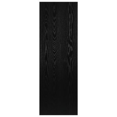 vidaXL Vonios kambario baldas, juodas, 120x40x16,3cm
