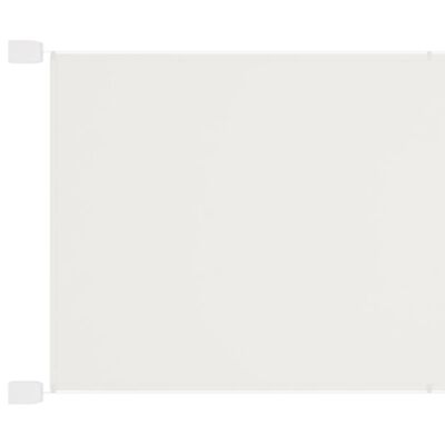 vidaXL Vertikali markizė, baltos spalvos, 180x270cm, oksfordo audinys