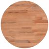 vidaXL Stalvir&scaron;is, 30x1,5cm, bukmedžio medienos masyvas, apskritas