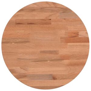 vidaXL Stalvir&scaron;is, 30x1,5cm, bukmedžio medienos masyvas, apskritas