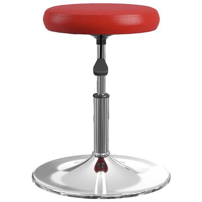 vidaXL Masažuotojo kėdė, raudonojo vyno spalvos, dirbtinė oda (333073)