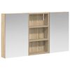 vidaXL Vonios spintos komplektas 3 vnt. 90 x 10,5 x 50 cm