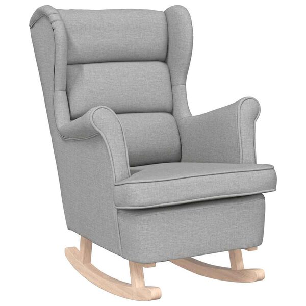 vidaXL Supama kėdė Cloud Pilka 74x90x102 cm Audinys