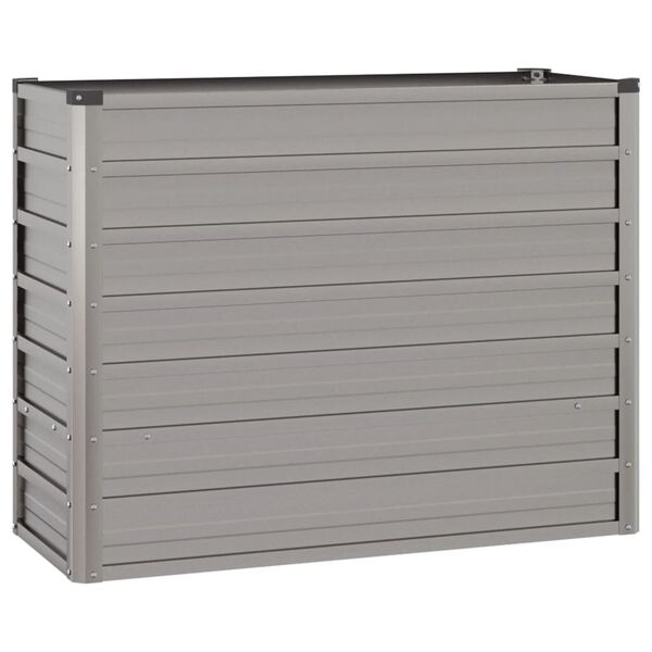 vidaXL Aukštas sodo lovelis, rūdžių, 100x40x77cm, Corten plienas