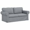vidaXL Sofa &Scaron;viesiai pilka 175 x 82 x 80 cm audinys