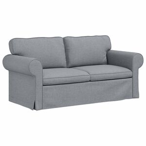 vidaXL Sofa &Scaron;viesiai pilka 175 x 82 x 80 cm audinys