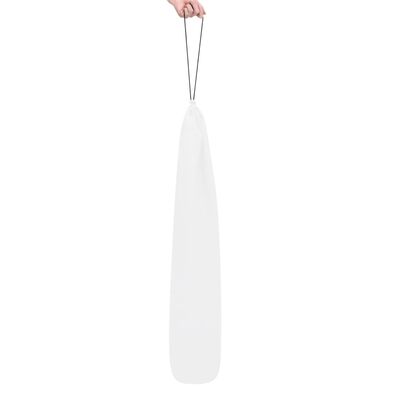 vidaXL Vaikiška tipi palapinė, balta, 120x120x150cm, persiko oda